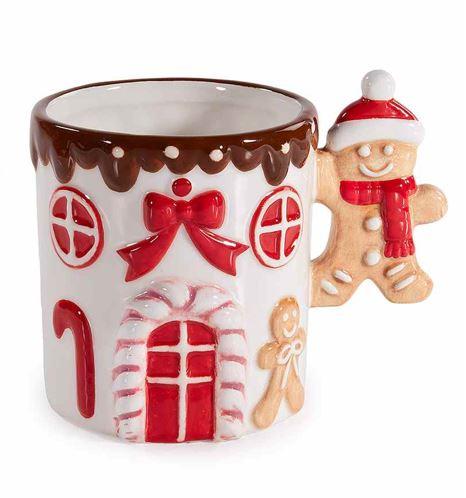 Tasse Maison avec anse Bonhomme Pain d'épice