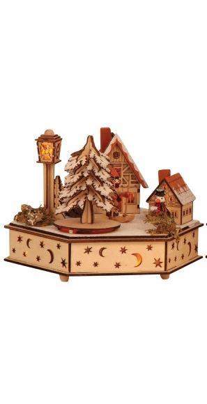 Boite musicale lumineuse