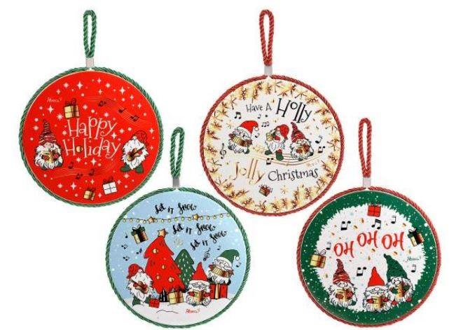 Dessous de plat vert et blanc Gnome