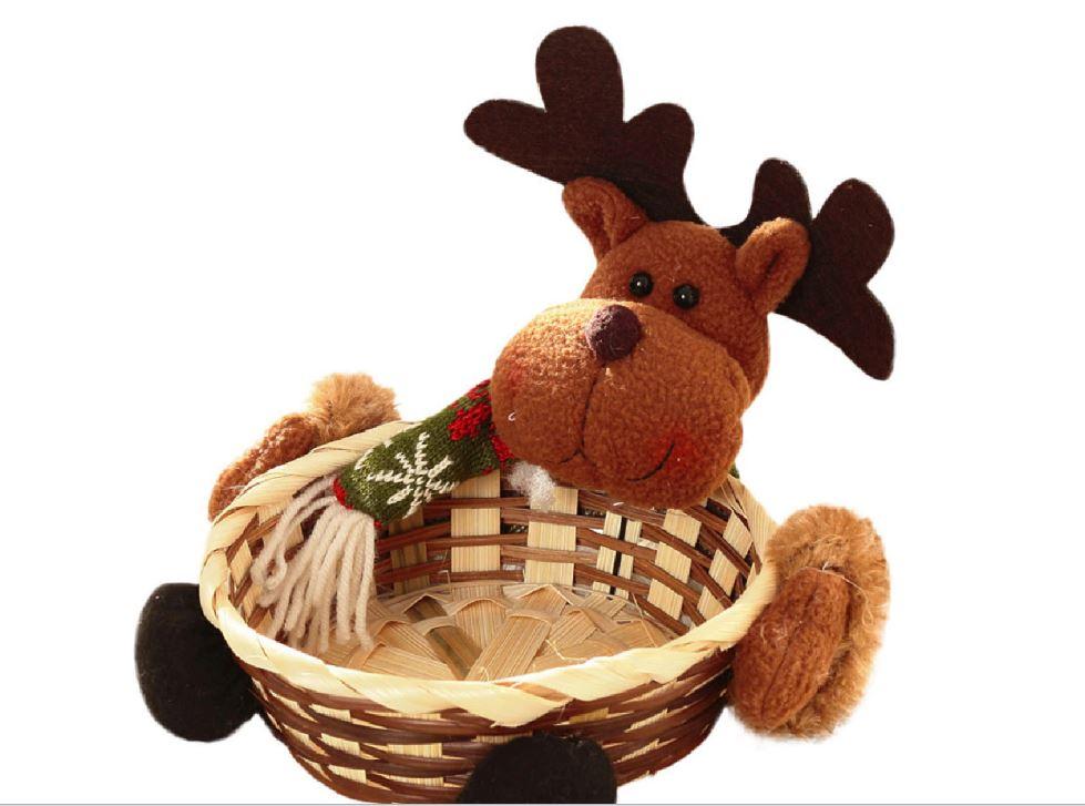 Panier en osier Renne