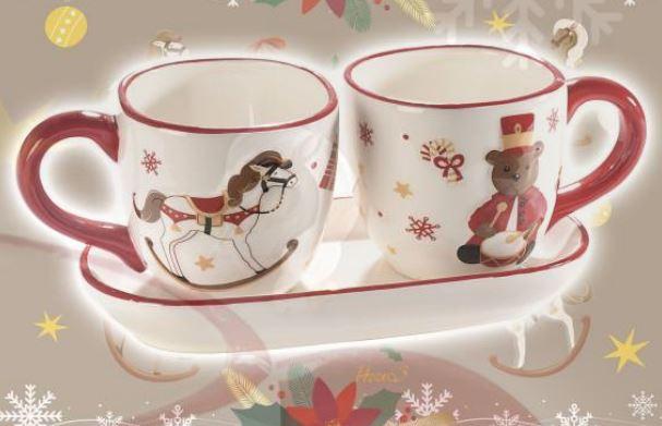 Duo de tasses Magic of Christmas
