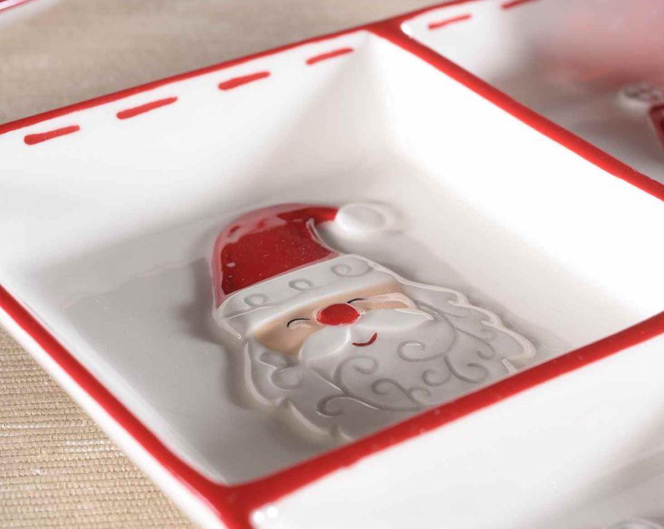 Plat Père Noël et Sapin