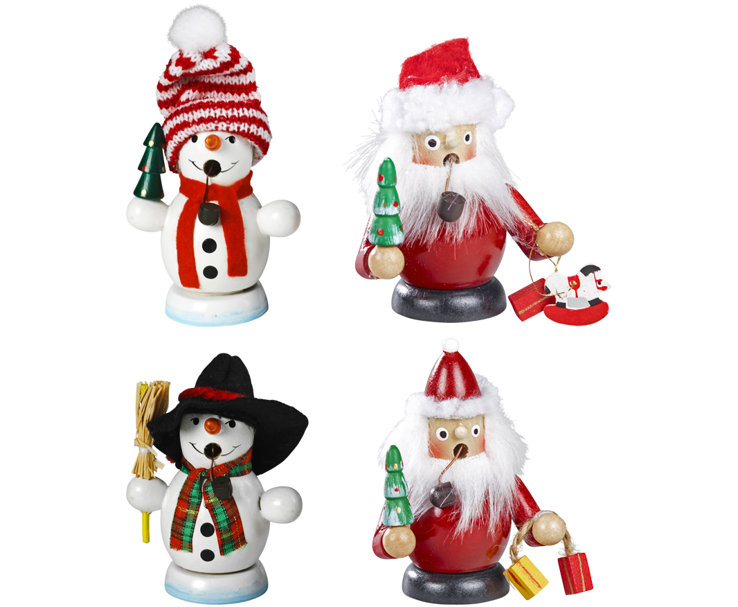 Homme-fumeur Bonhomme de neige